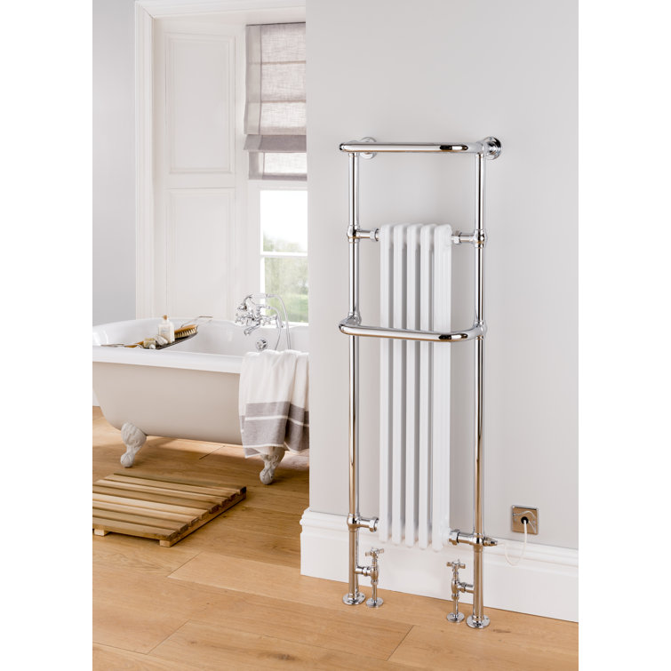 Belfry Heating Arundel Floor Mounted Heated Towel Rail Wayfair.co.uk